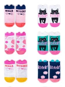Yoclub Kids's Cotton Baby Girls' Socks
