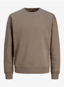 Brown Mens Basic Sweatshirt Jack &