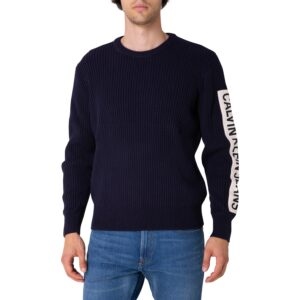 Calvin Klein Sweatshirt Eo/ Rib Sl Patch