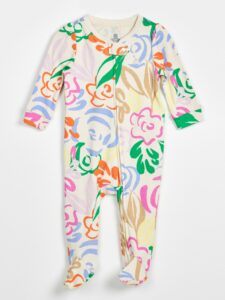 GAP Baby floral overall organic