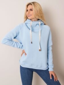 Light blue hoodie