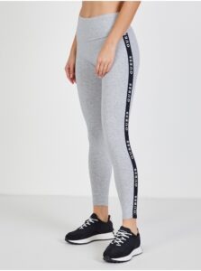 Light grey women's leggings with Guess