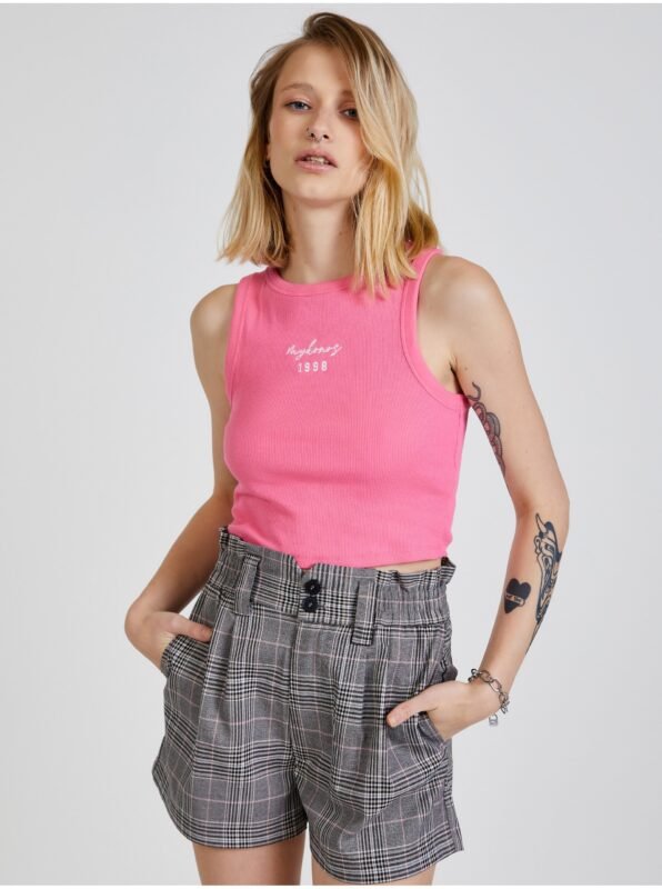 Pink Women's Cropped Top TALLY