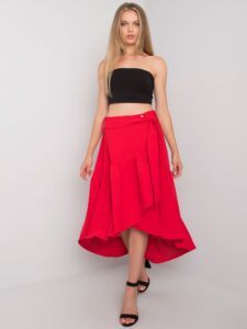 RUE PARIS Red skirt