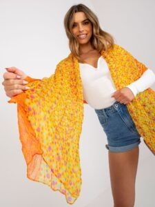 Yellow and orange patterned