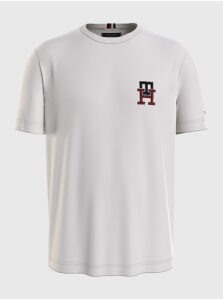 Beige Men's T-Shirt Tommy Hilfiger