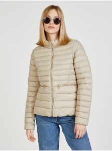Beige Quilted Winter Jacket ONLY