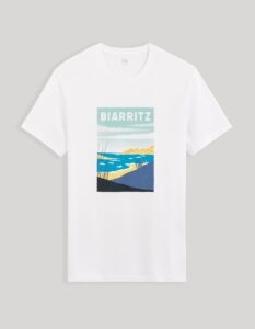 Celio Cotton T-Shirt Cevinty Biarritz