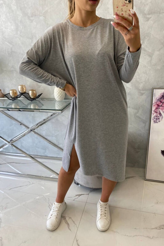 Oversize dress gray