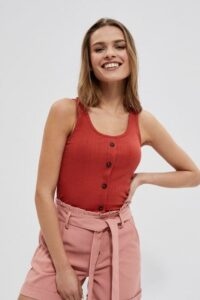 Ribbed top with