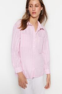 Trendyol Shirt - Pink -