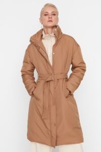 Trendyol Winter Jacket - Brown