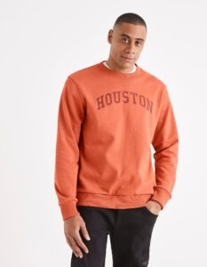 Celio Sweatshirt Beprice Inscription Houston
