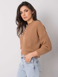 Classic brown sweater Claudette