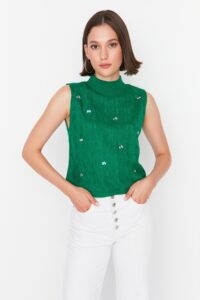 Trendyol Sweater Vest - Green