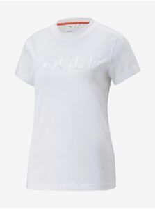 White Women's T-Shirt Puma x