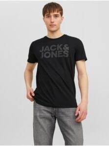 Black Men's T-Shirt Jack & Jones