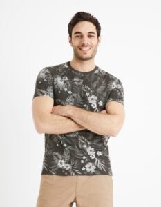 Celio Patterned T-Shirt Dehavana