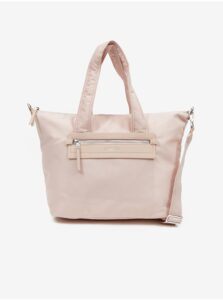 Light Pink Women's Large Crossbody Handbag