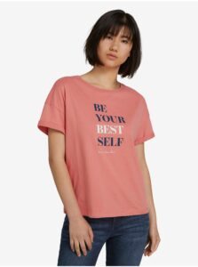 Pink Women's T-Shirt Tom Tailor
