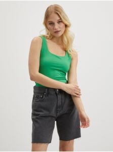 Green Womens Basic Top ONLY