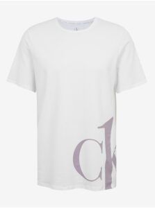 White Men's T-Shirt Calvin Klein