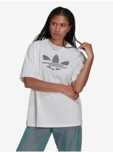 White Women's T-Shirt adidas Originals