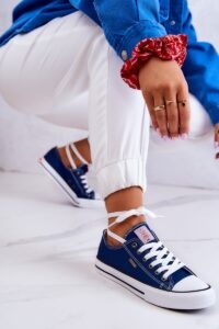 Women's Classic Cross Jeans Sneakers
