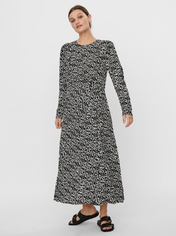 AWARE by VERO MODA Black patterned maxi-dresses