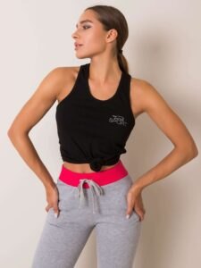 Black sports top by Sophie