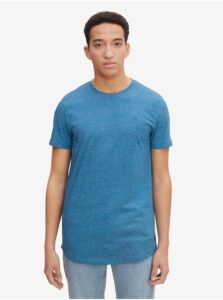 Blue Men's Annealed Basic T-Shirt Tom