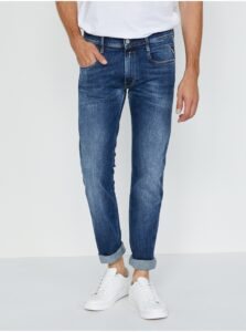 Blue Men's Slim Fit Jeans Replay 573