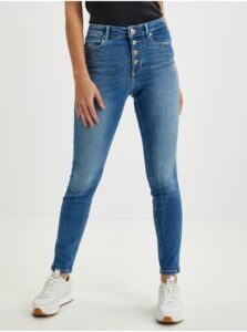 Blue Women Skinny Fit Jeans Guess 1981
