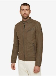 Brown Men's Leatherette Jacket Tom