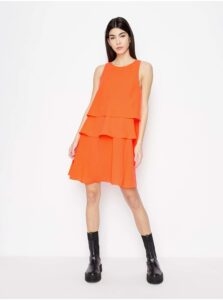 Orange Dress Armani Exchange