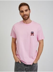 Pink Men's T-Shirt Tommy Hilfiger