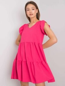 RUE PARIS Pink dress