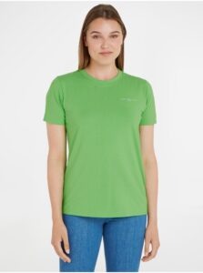 Light Green Women's T-Shirt Tommy Hilfiger