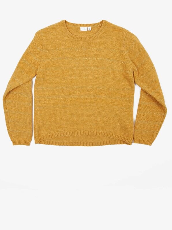 Mustard girl sweater name