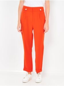 Orange trousers CAMAIEU -
