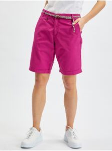 Orsay Dark Pink Women Shorts