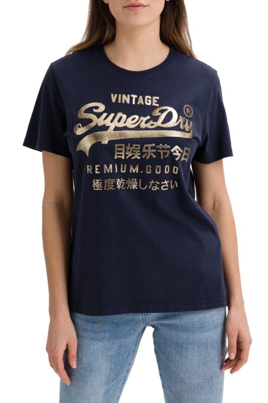 Superdry T-shirt Pg Metallic Entry