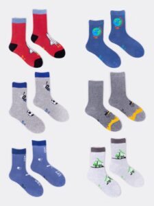 Yoclub Kids's 6Pack Socks