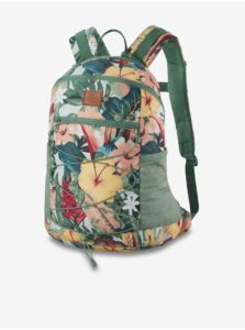 Dakine Green Womens Flowered Backpack