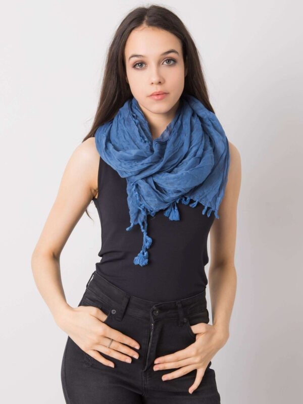 Dark blue women's scarf