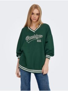 Green Oversize Sweatshirt ONLY Nia