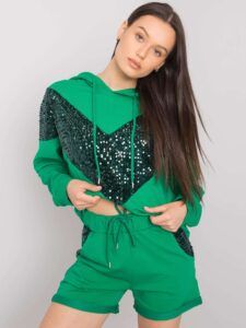 Green women's set with