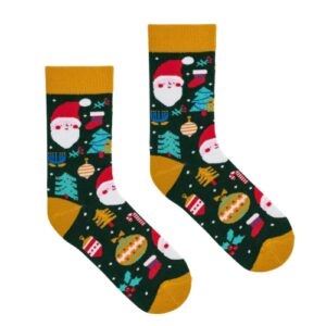 Kabak Unisex's Socks Santa