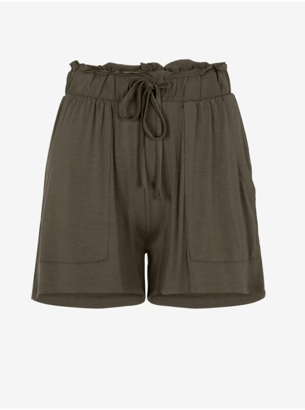 Khaki Shorts with Pockets Pieces