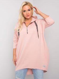 Light pink women's sweatshirt